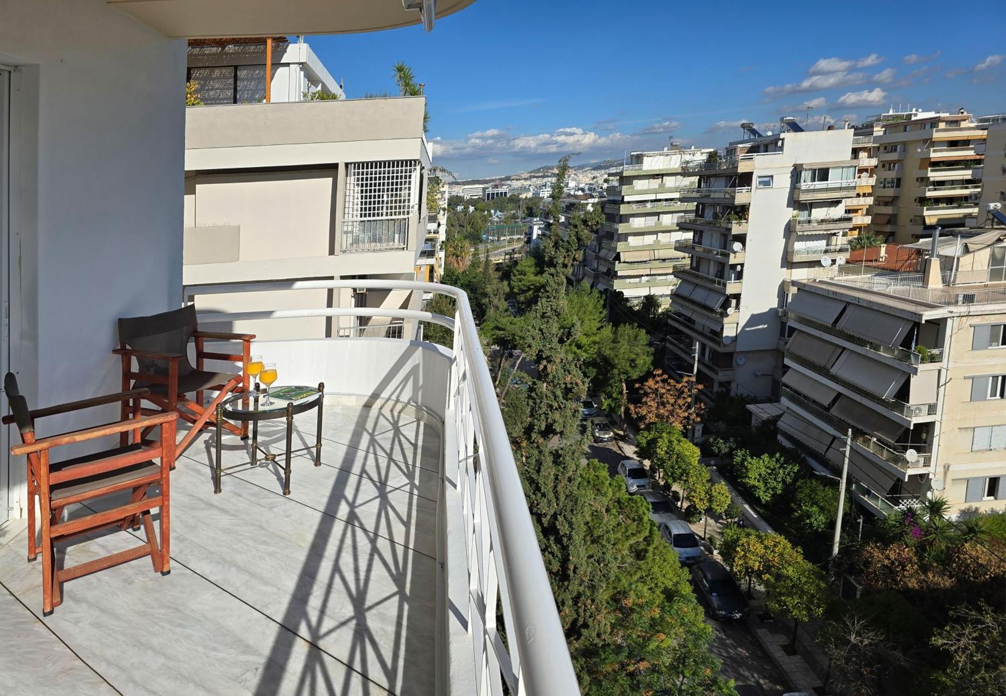 Nice Sea View Elegant Apartment أثينا المظهر الخارجي الصورة